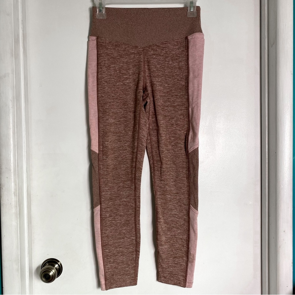 Victoria's Secret PINK Cozy Heather Pink Leggings S